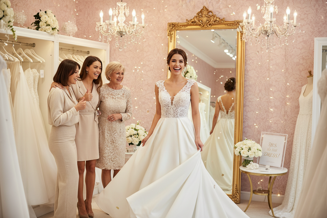 Why a Wedding Dress Is Such an Emotional Purchase for a Bride-to-Be